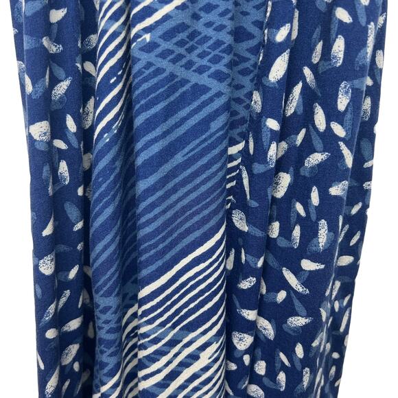 Maxi Dress Womens XS/S Smocked Lightweight Party Event Beachy Coastal Nautical - Picture 5 of 16